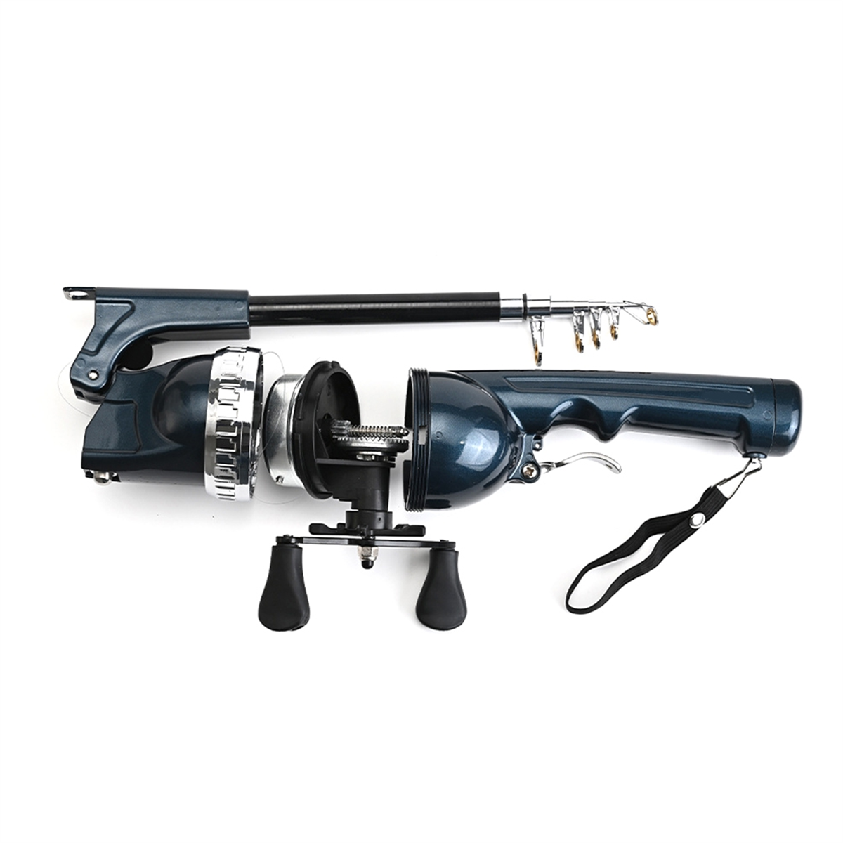 Fly Reel - X59A_Portable Folding Fishing Rod Telescopic Fly