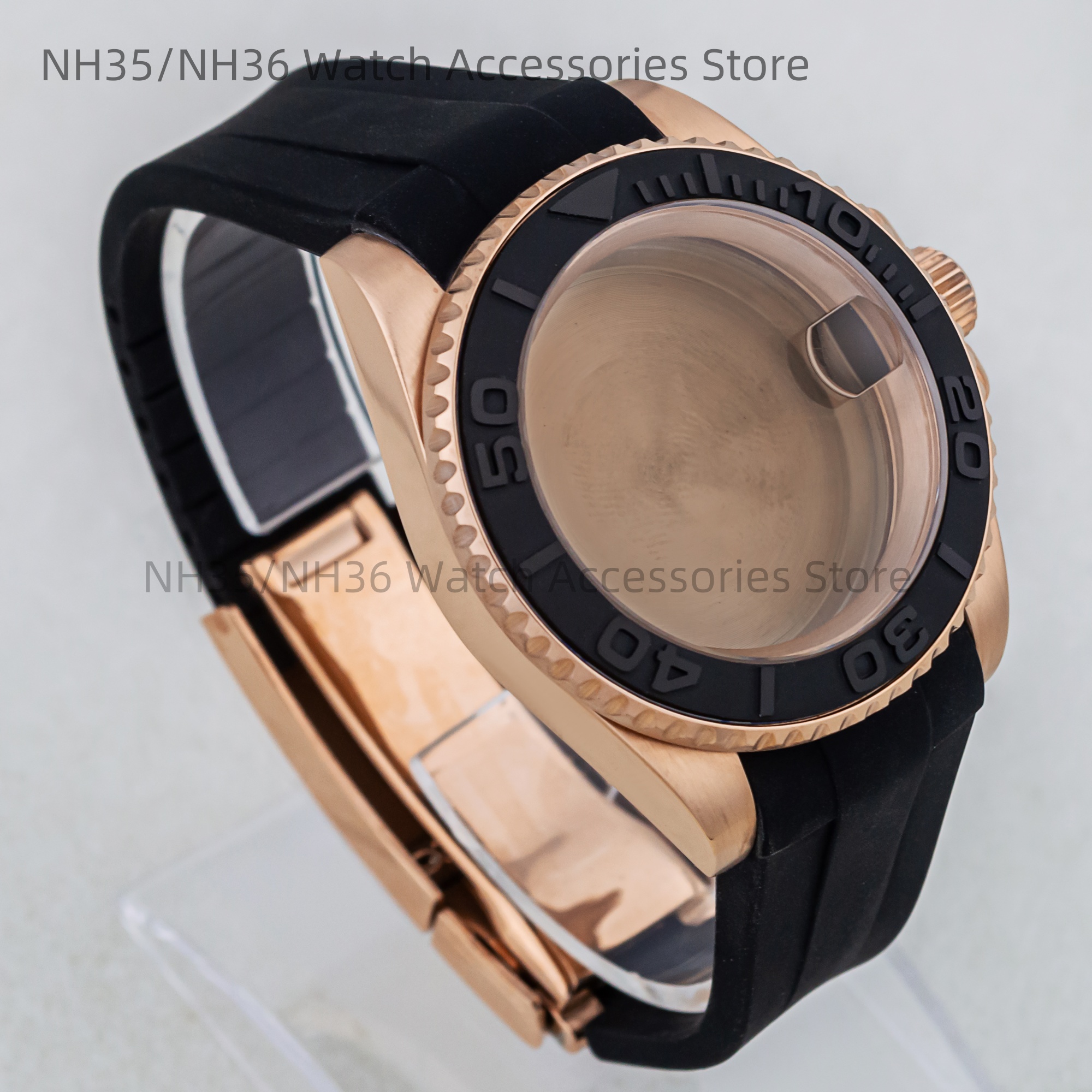 40mm Rose Gold Watch Case Cera - Reel Case reseña y precio