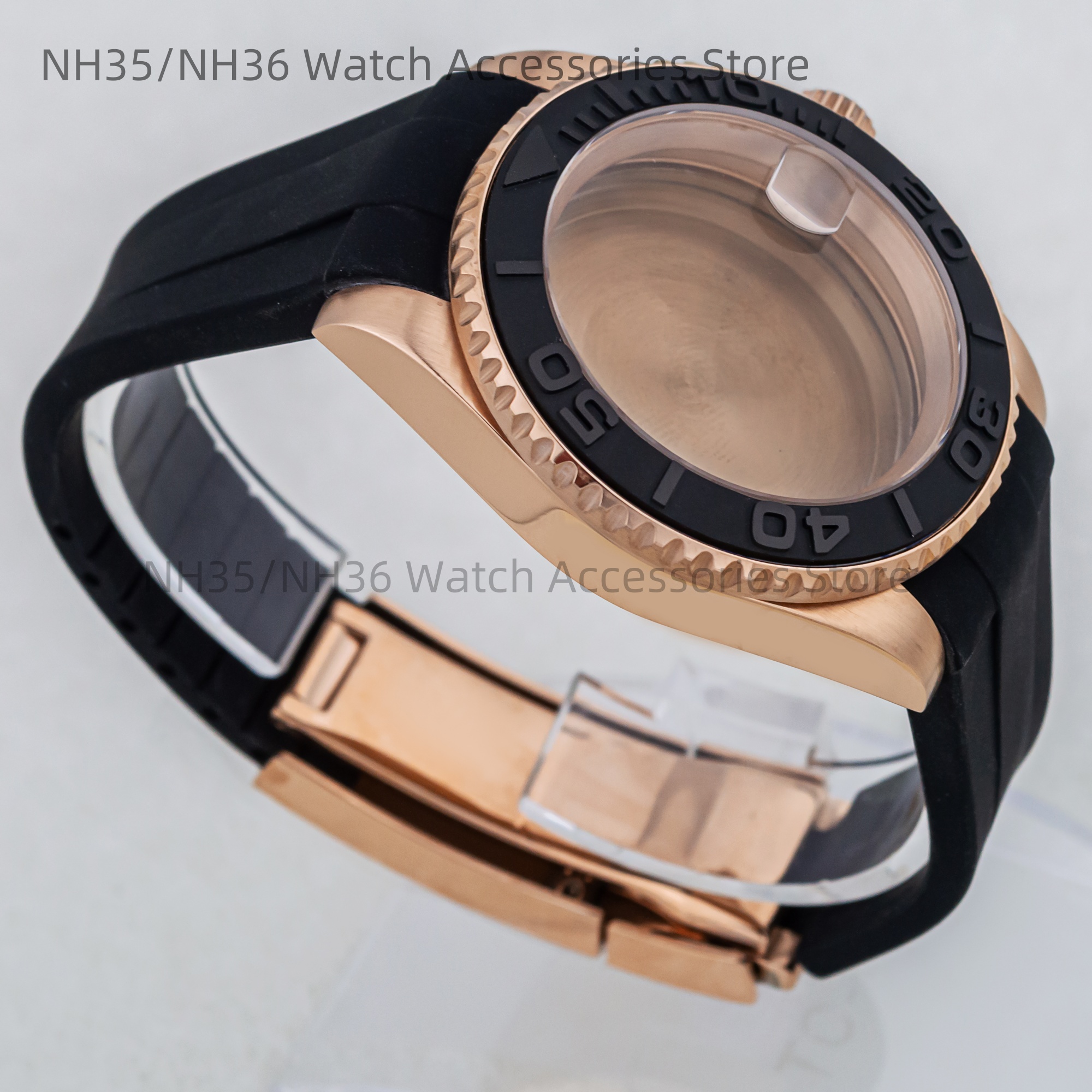 40mm Rose Gold Watch Case Cera - Reel Case reseña y precio