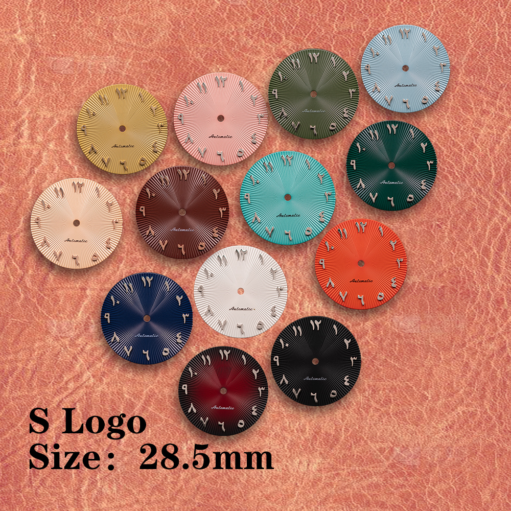 28.5mm S Logo Arabic black dia - Reel Case reseña y precio
