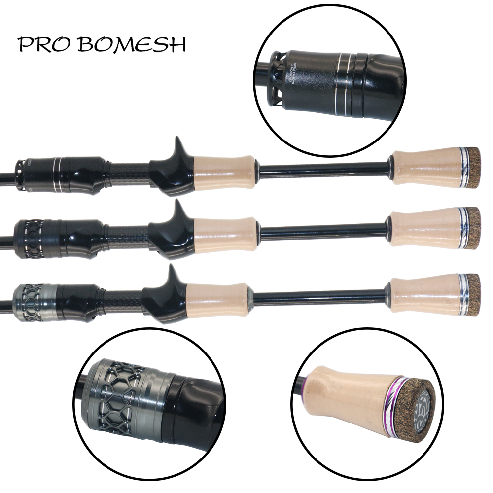 Pro Bomesh 3A Grade Cork SKTS  - Ice Fishing Reel reseña y precio