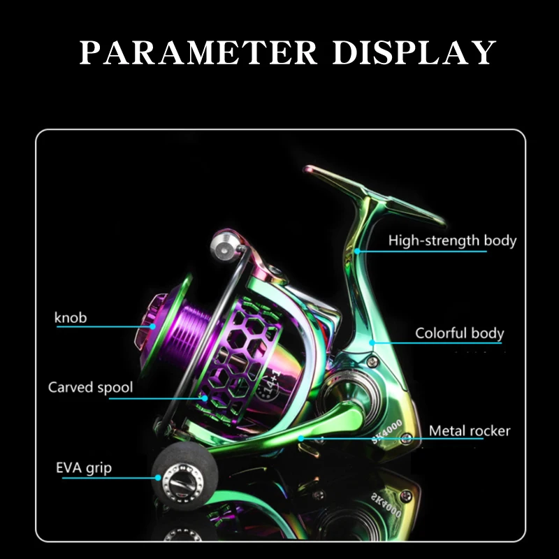 EASYFISH Gear Ratio, 22LB Max  - Surf Reel reseña y precio