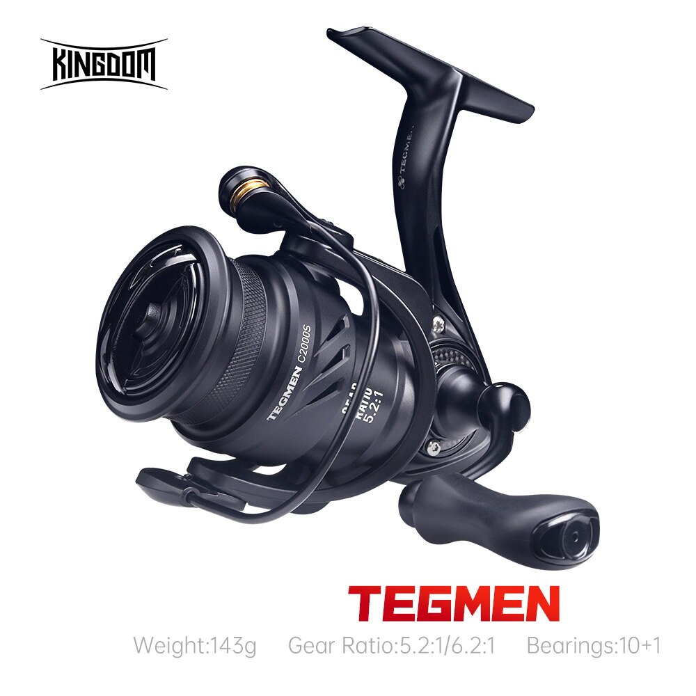Kingdom Tegmen 5.2:1 6.2:1 143 - Trolling Reel reseña y precio
