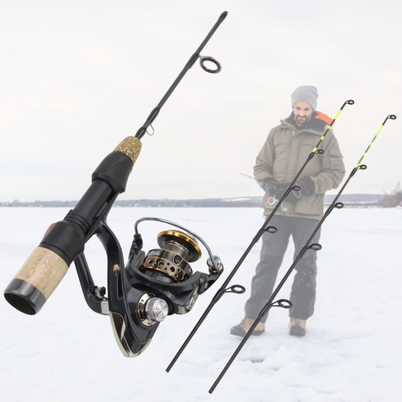 60cm 2 Tips Rod Reel Combos Wi - Ice Fishing Reel reseña y precio