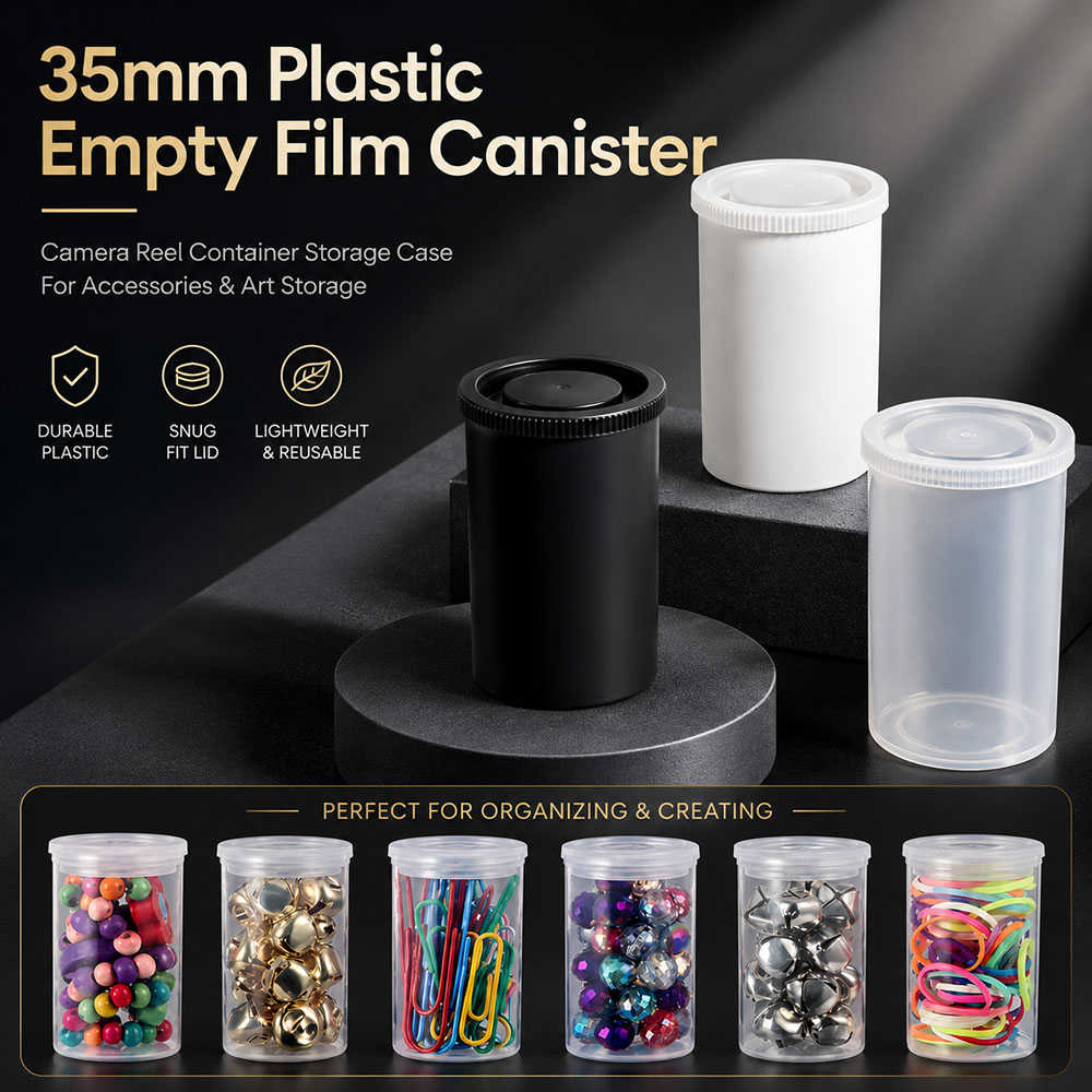 10-50pcs 35mm Plastic Empty Bl - Reel Case reseña y precio