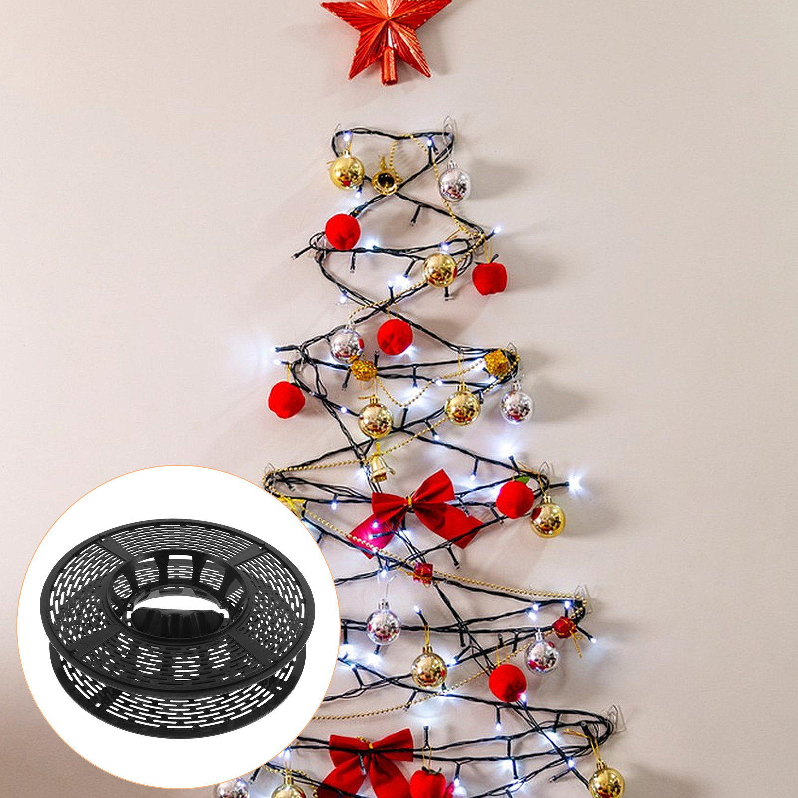 Christmas Light Storage Cord R - Reel Handle reseña y precio