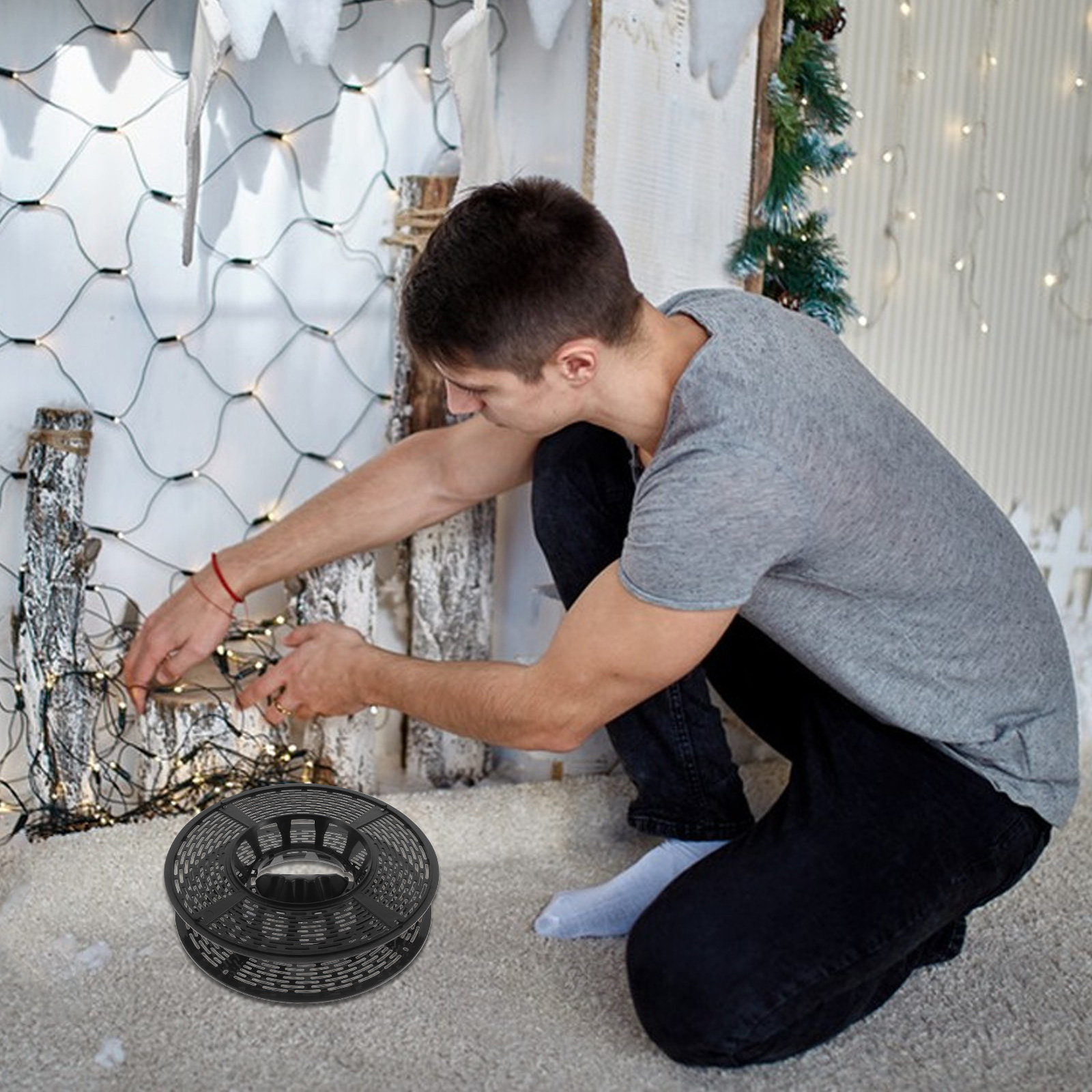 Christmas Light Storage Cord R - Reel Handle reseña y precio