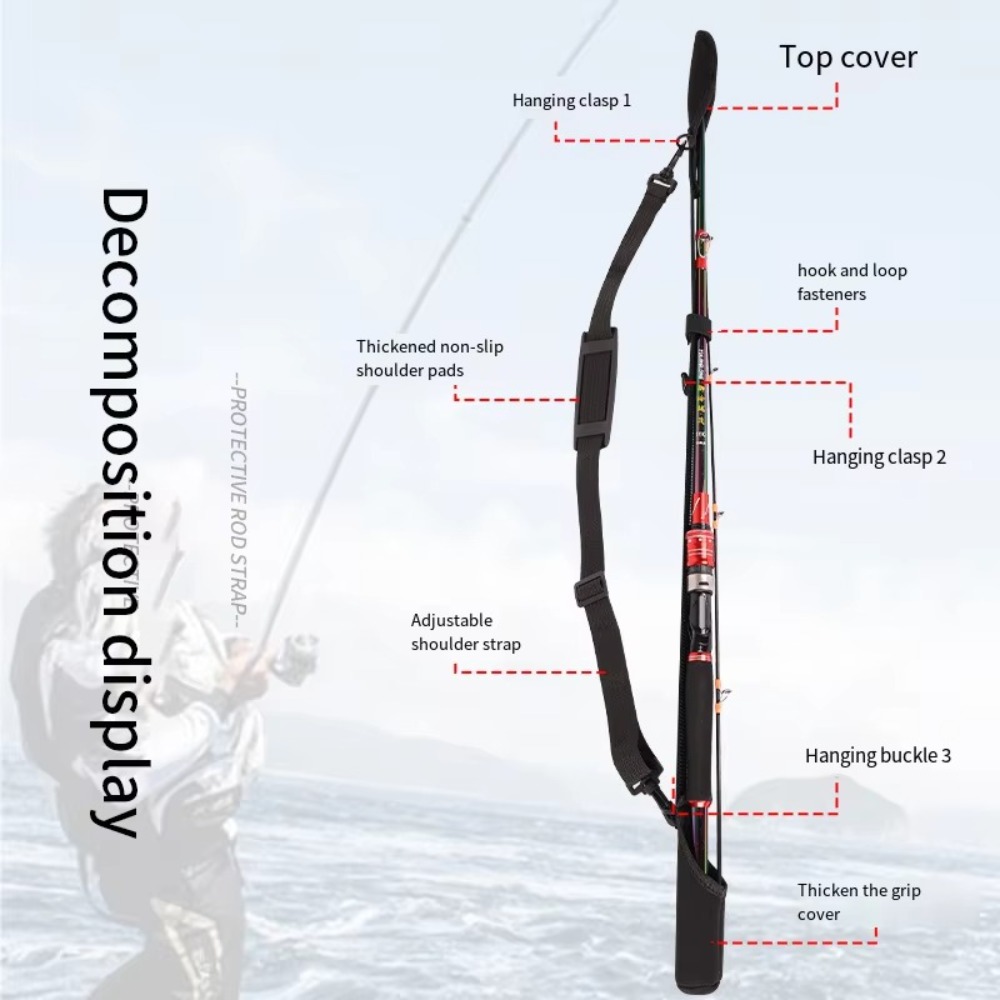 Adjustable Fishing Rod Storage - Reel Bag reseña y precio