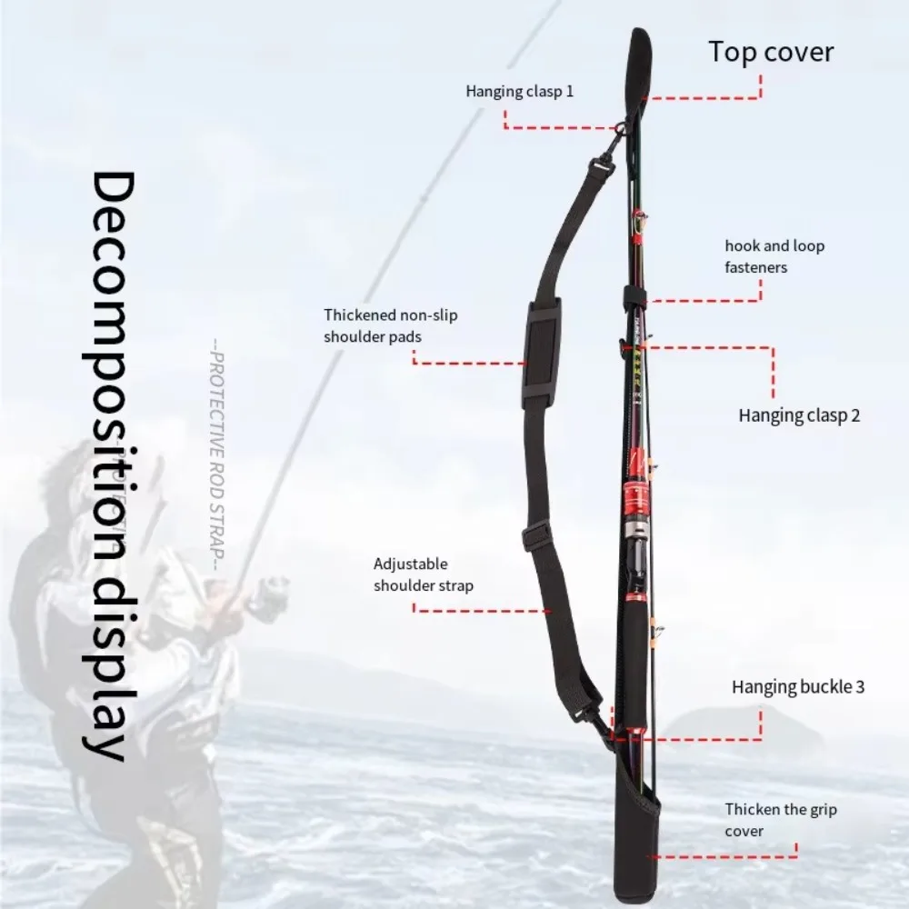 Adjustable Fishing Rod Storage - Reel Bag reseña y precio