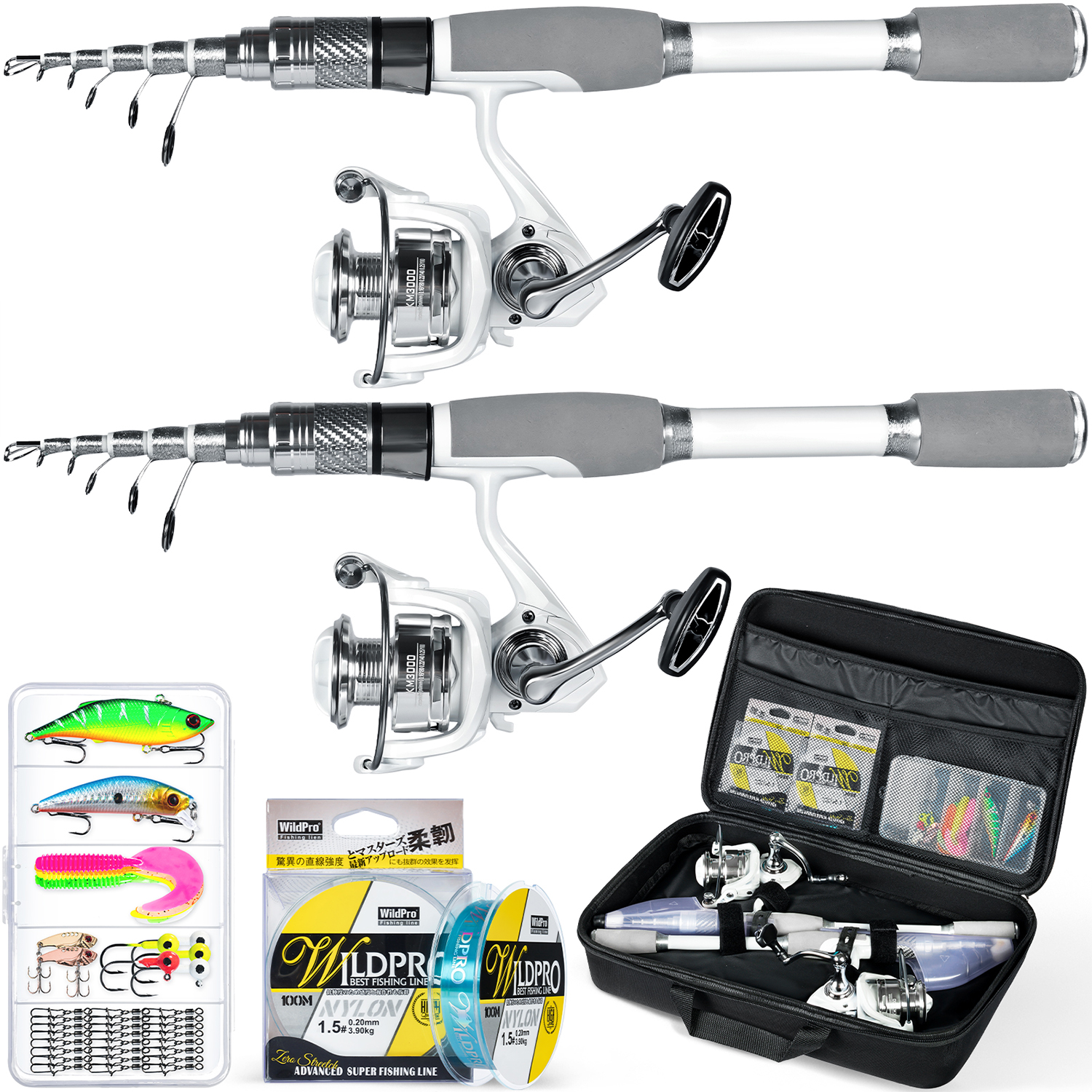Ghosthorn Fishing Rod And Reel - Reel Bag reseña y precio