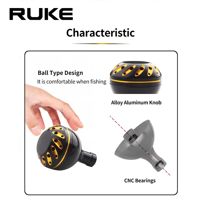 Ruke 1pc Fishing Reel Handle K - Reel Drag Knob reseña y precio