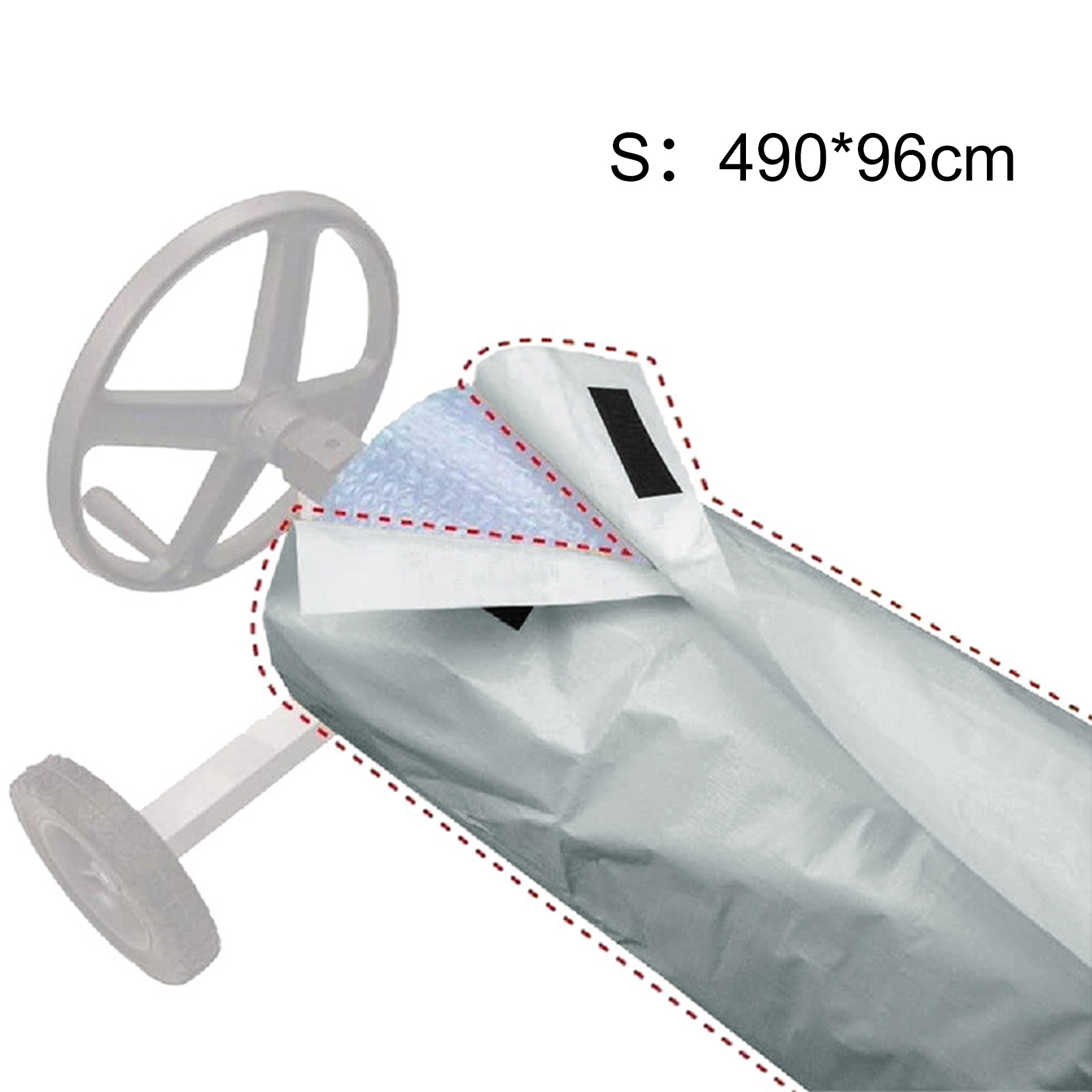 Pool Solar Reel Cover Protecti - Reel Cover reseña y precio
