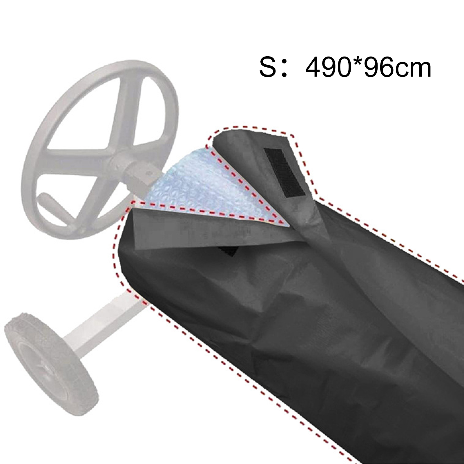 Pool Solar Reel Cover Protecti - Reel Cover reseña y precio