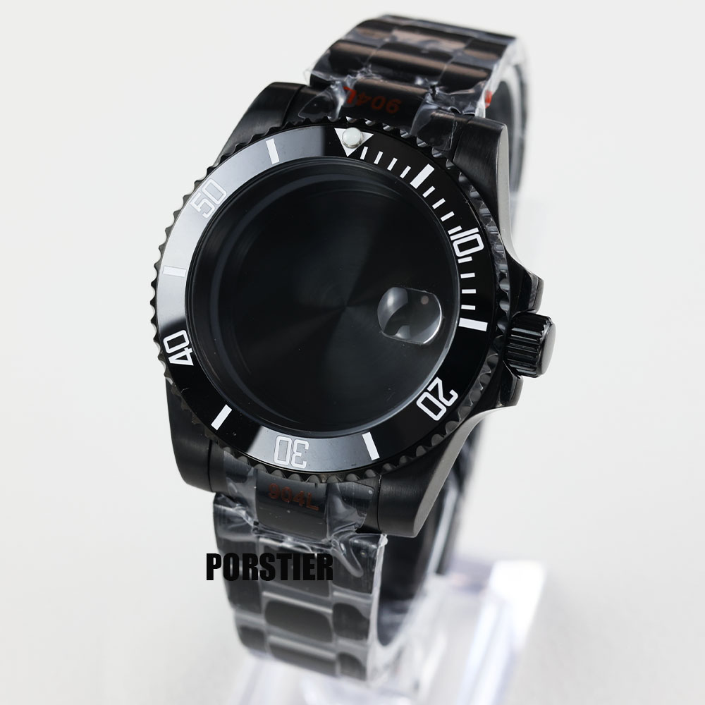 40mm Black pvd watch case sapp - Reel Case reseña y precio