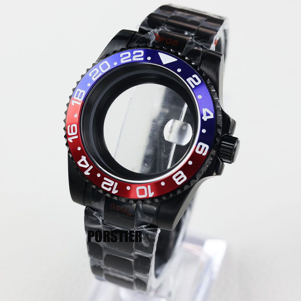 40mm Black pvd watch case sapp - Reel Case reseña y precio