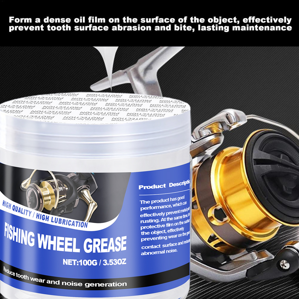 50g /100g Fishing Reel Grease  - Reel Grease reseña y precio