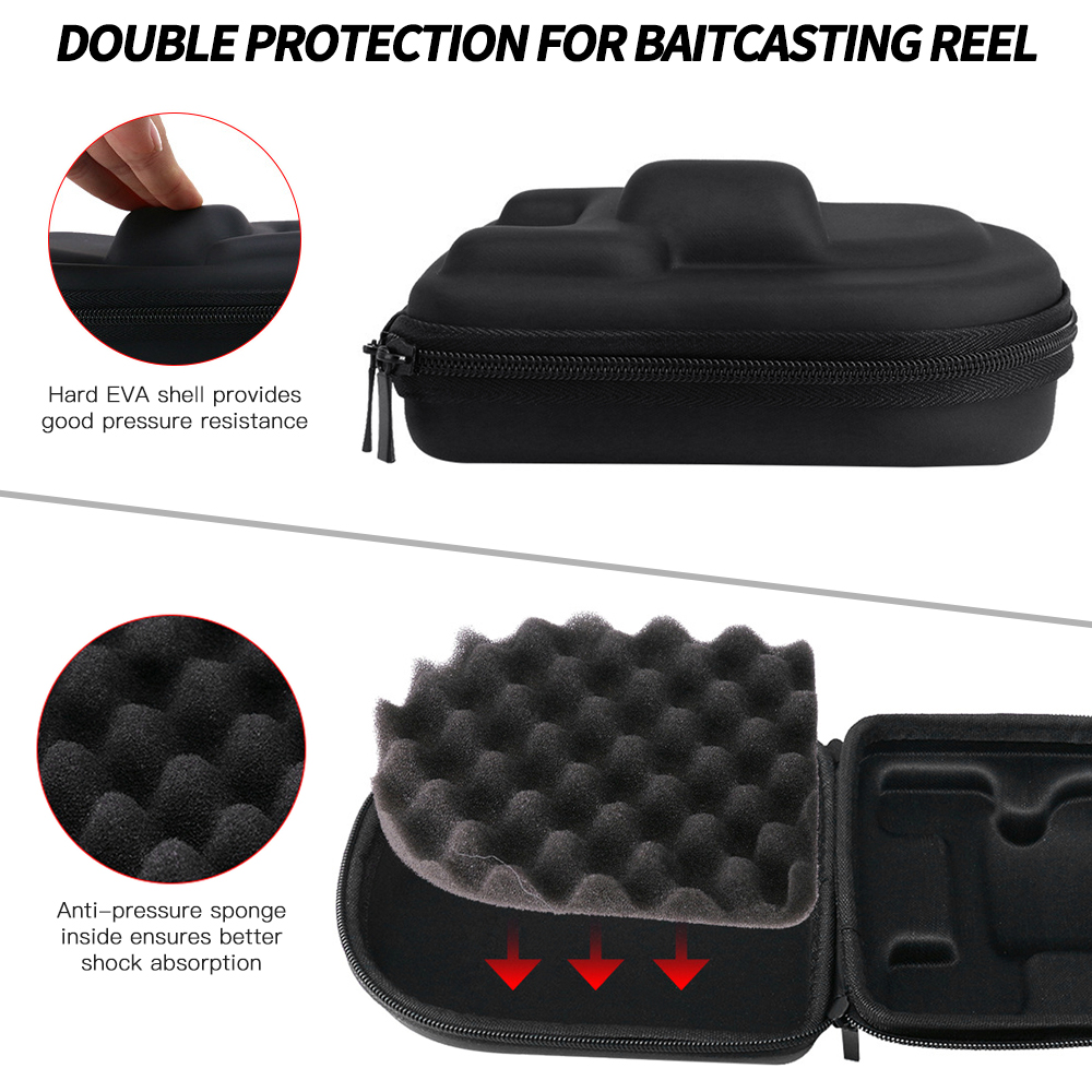 Fishing Reel Protective Case W - Spincast Reel reseña y precio