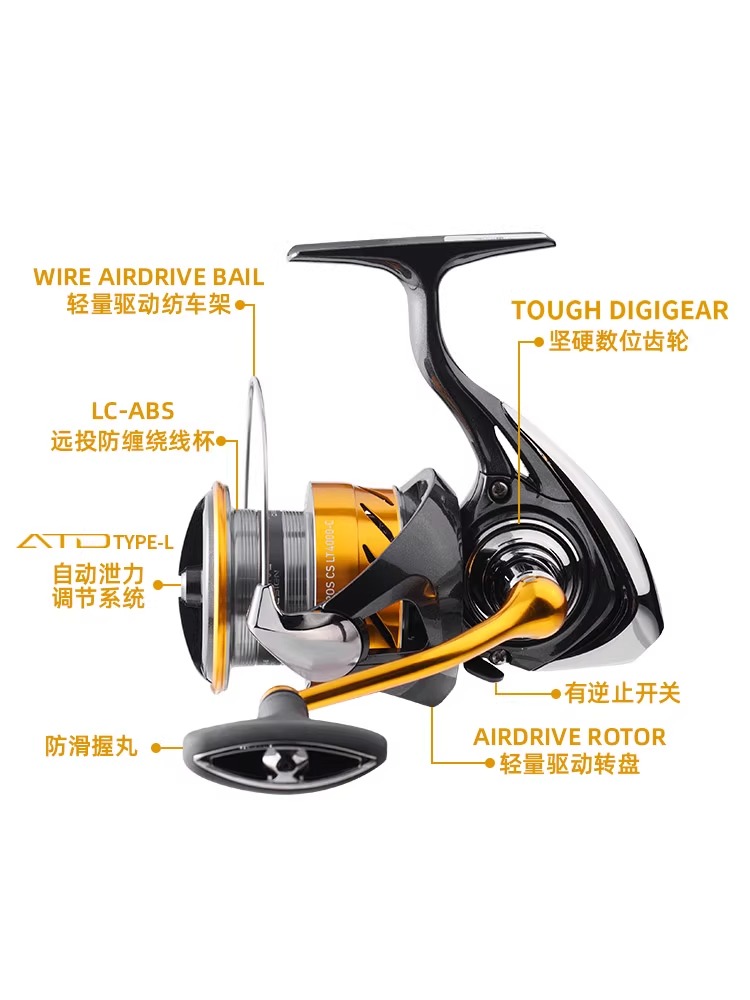 24 DAIWA REVROS CS LT Spinning - Ice Fishing Reel reseña y precio