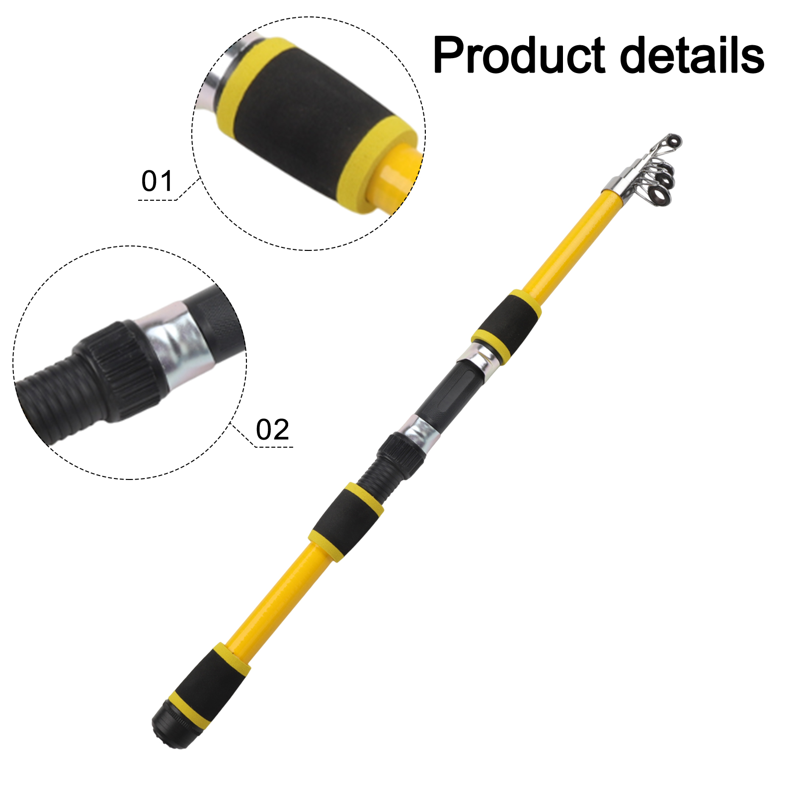 1pc Telescopic Fishing Rod Ree - Surf Reel reseña y precio