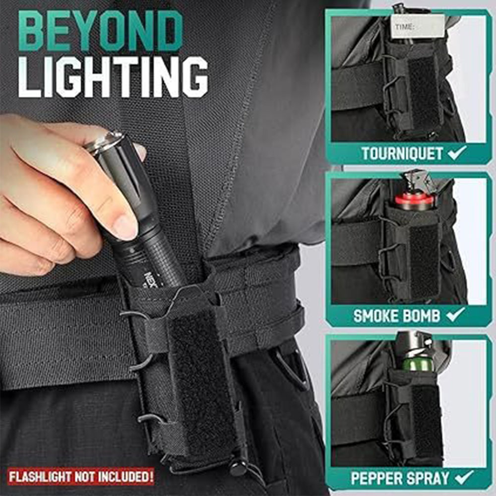 Tactical Flashlight Pouch Hols - Reel Bag reseña y precio