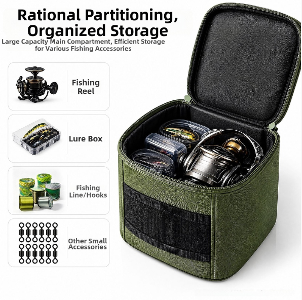 Waterproof Tackle Bag for Angl - Reel Bag reseña y precio