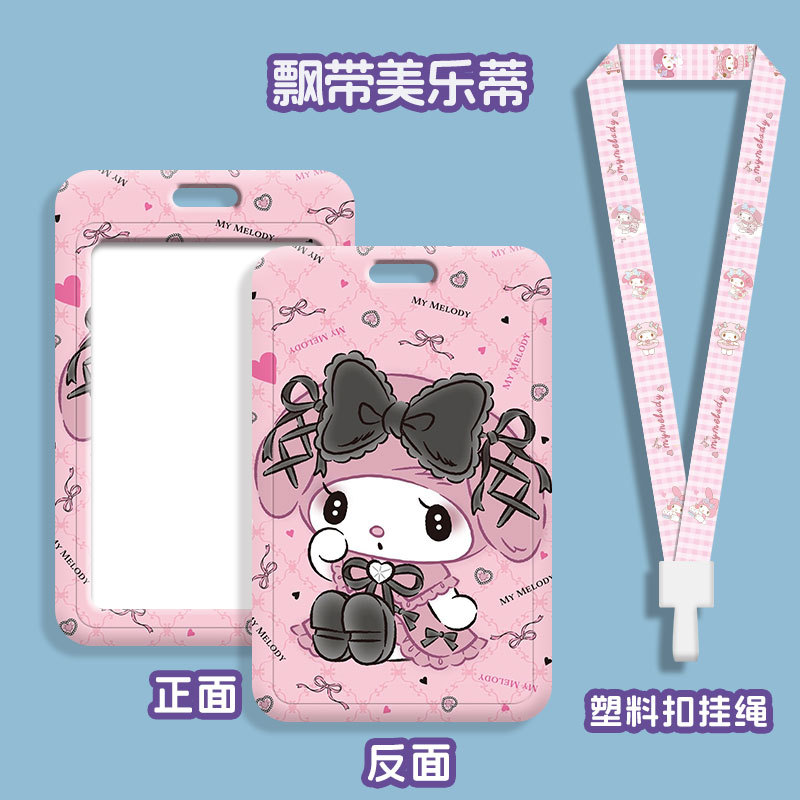 Melody  ID Badge Holder Lanyar - Reel Case reseña y precio