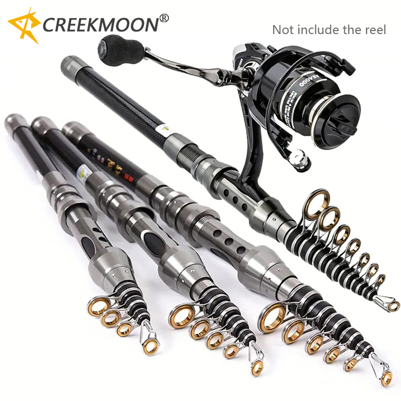 Telescopic Sea Rock Fishing Ro - Surf Reel reseña y precio