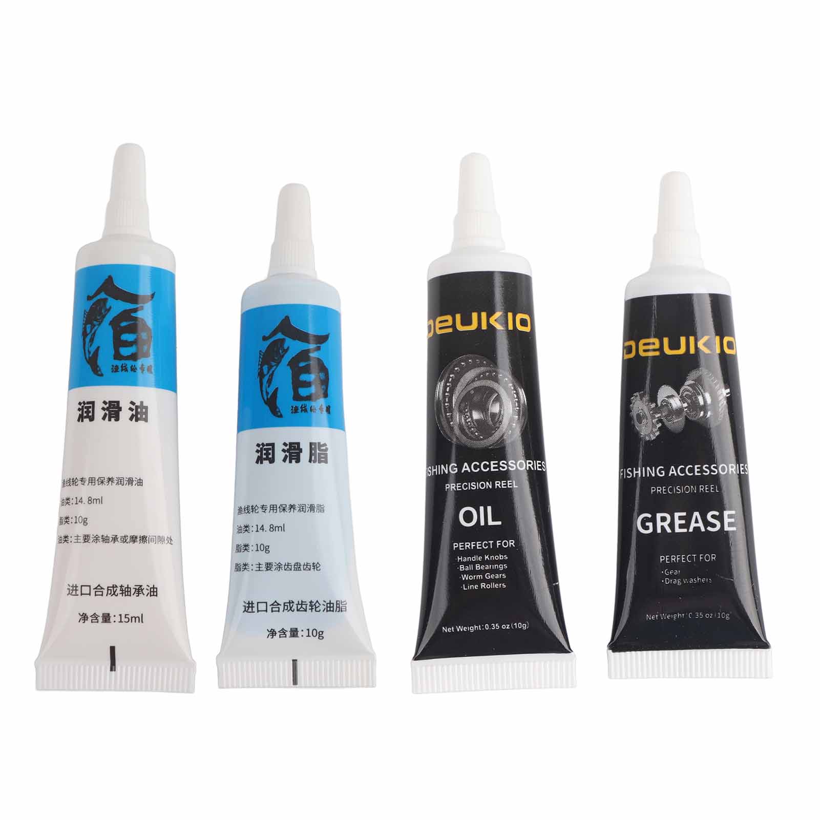 New 2Pcs Fishing Reel Oil and  - Reel Grease reseña y precio