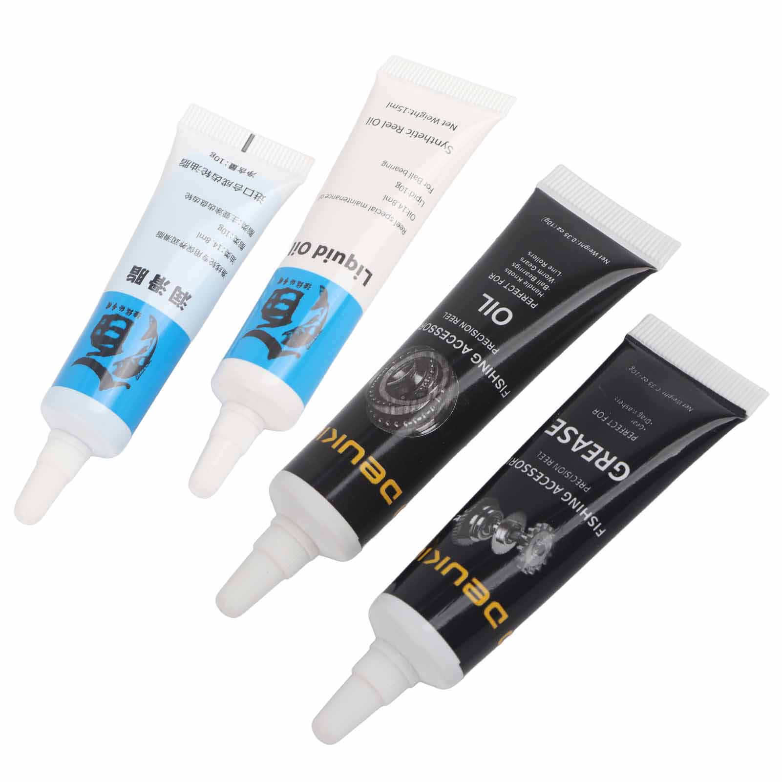 New 2Pcs Fishing Reel Oil and  - Reel Grease reseña y precio