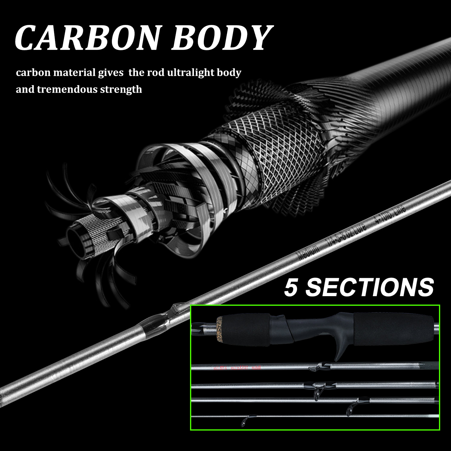 Sougayilang Fishing Rod Combo  - Spincast Reel reseña y precio