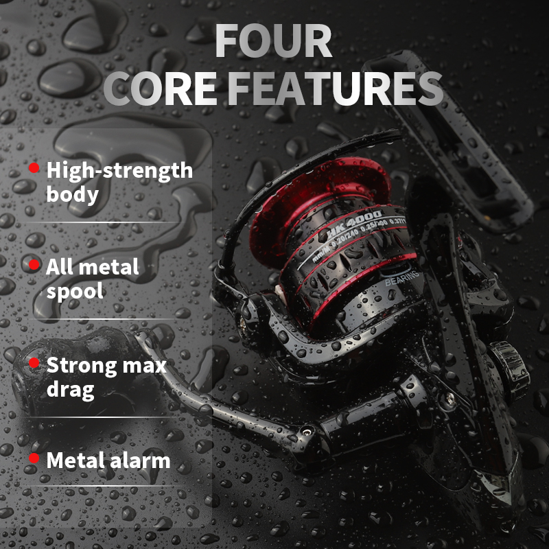 LINNHUE Fishing Reel 1000-7000 - Reel Spare Spool reseña y precio
