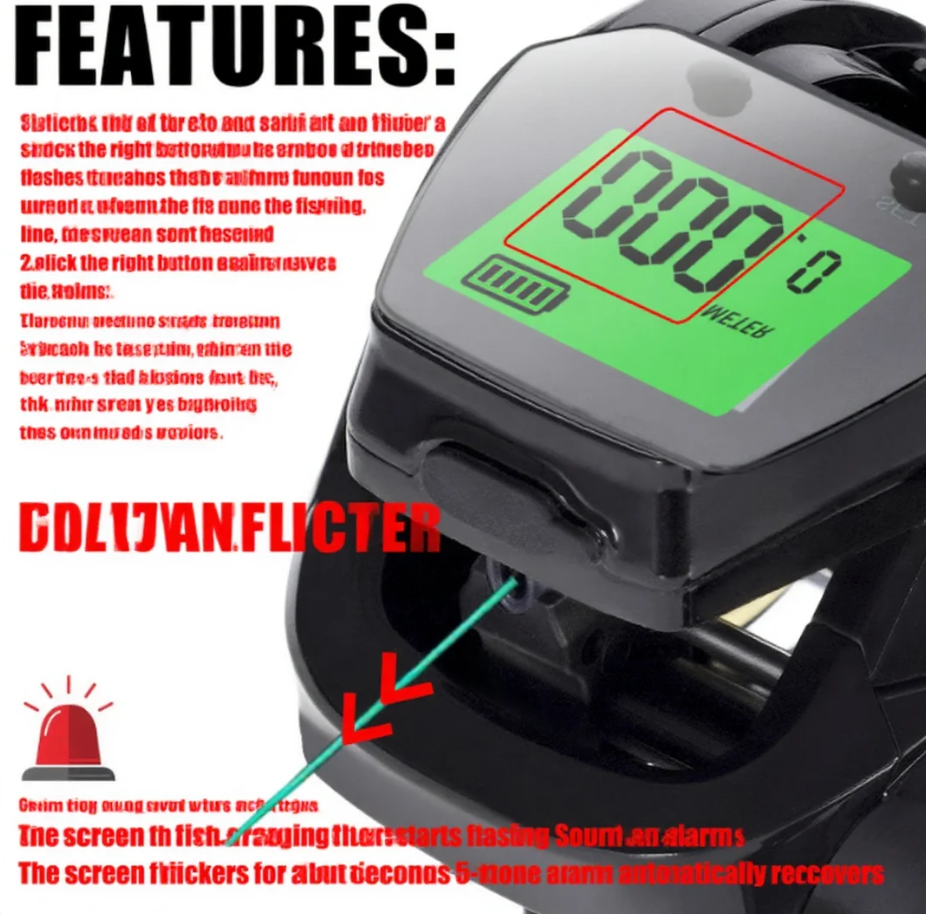 Heavy Duty Electric Fishing Re - Ice Fishing Reel reseña y precio