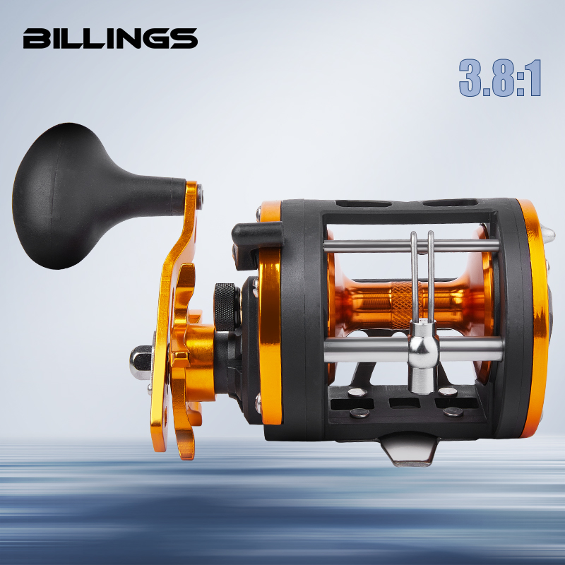 BILLINGS Trolling Drum Reel 33 - Trolling Reel reseña y precio