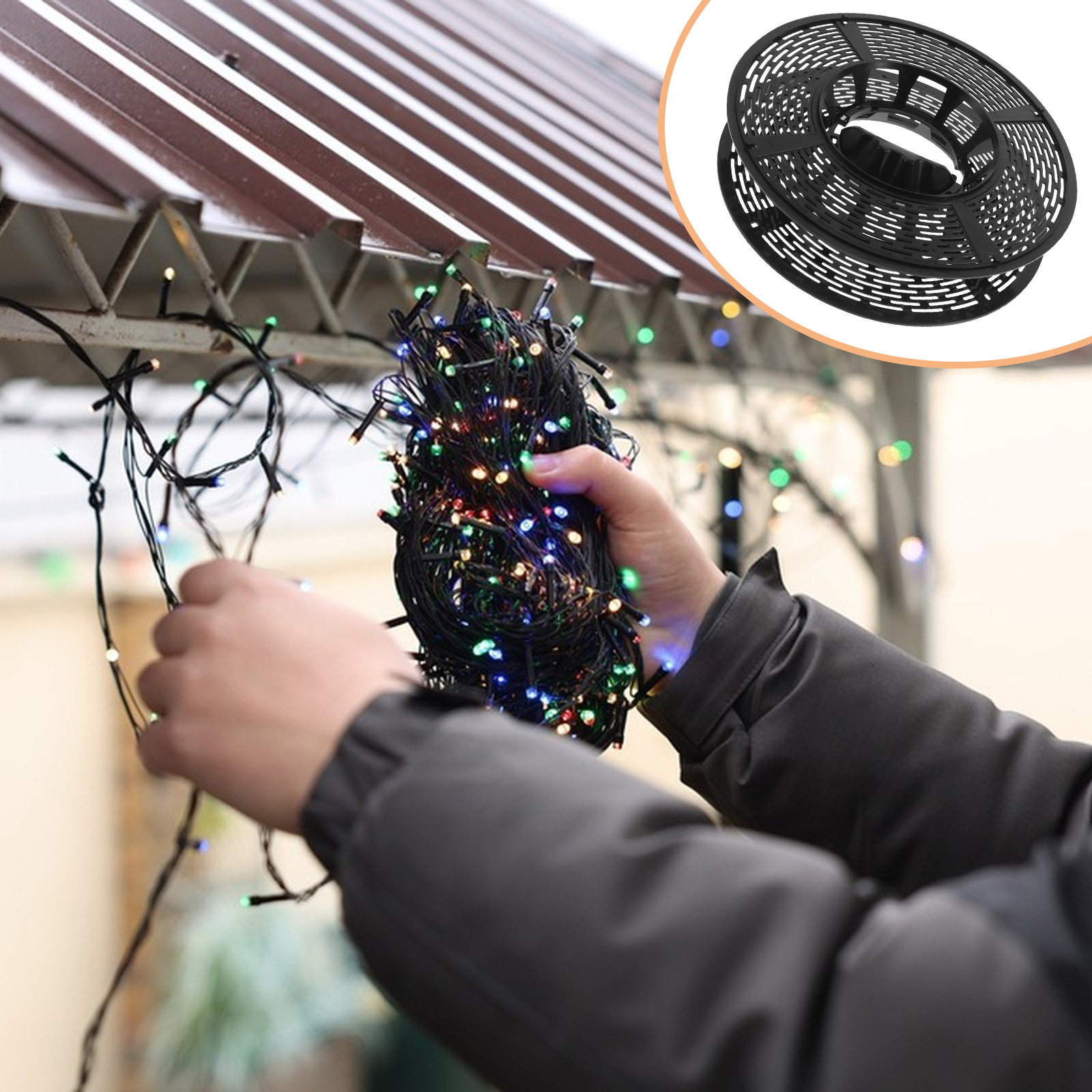 Christmas Light Organizer Reel - Reel Handle reseña y precio