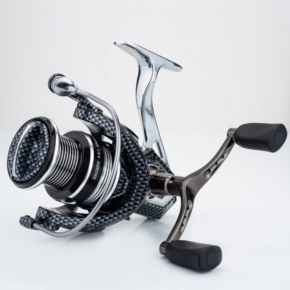 Double Reel Fishing Reel Handl - Trolling Reel reseña y precio