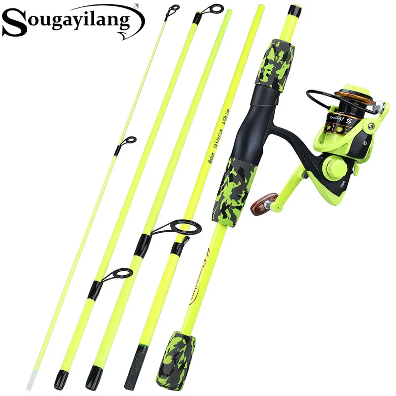 Sougayilang Portable 5 Section - Spincast Reel reseña y precio