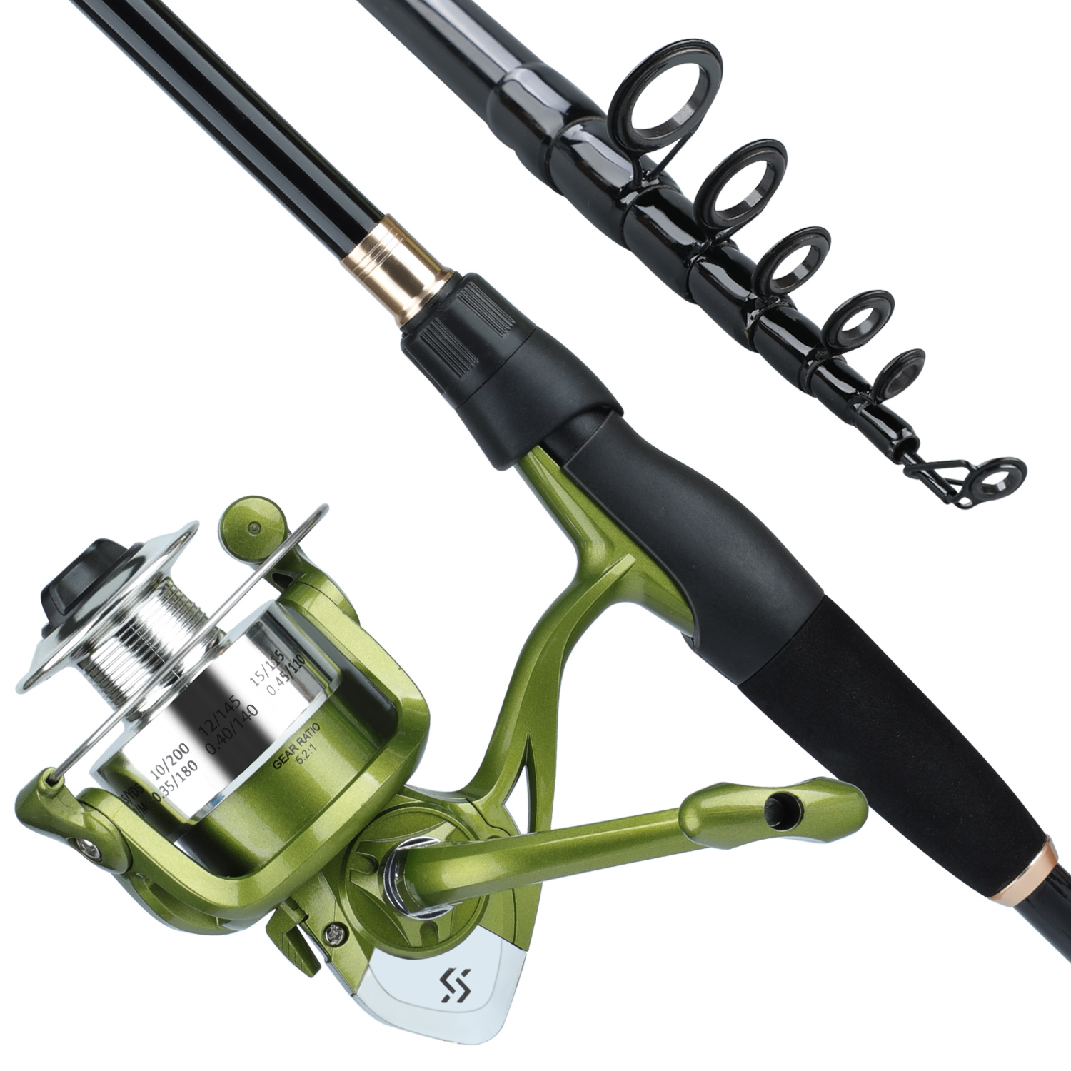 Sougayilang Telescopic Fishing - Spincast Reel reseña y precio