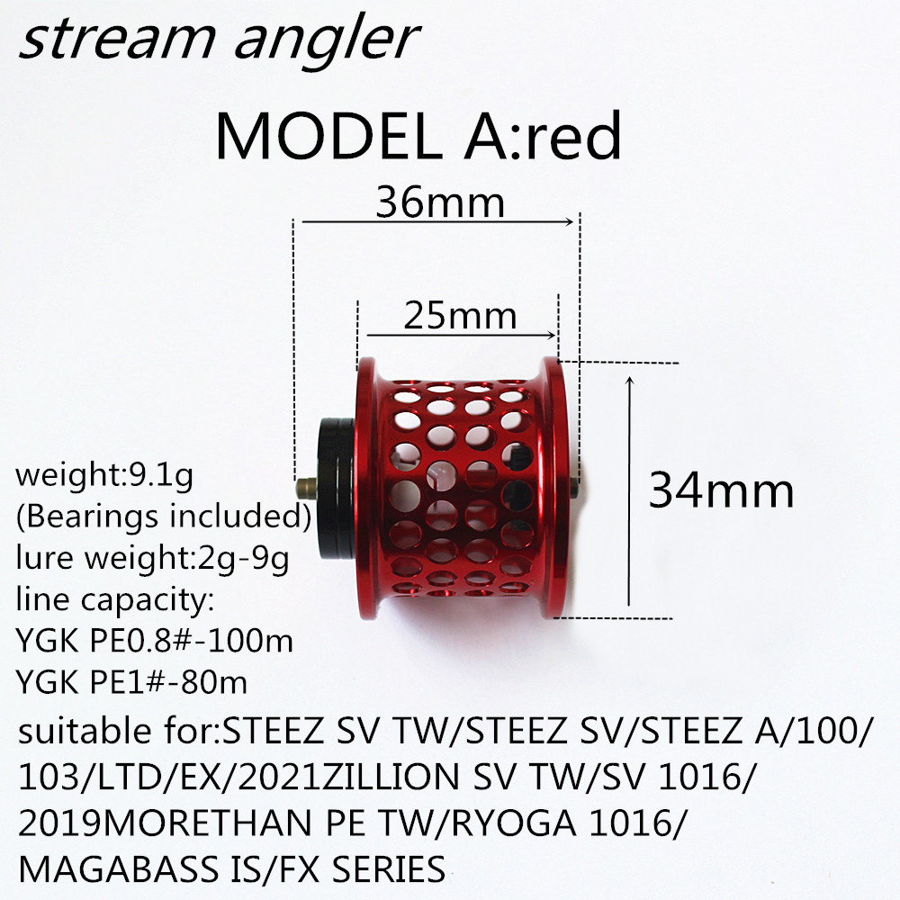 Shallow Spool Retrofit Parts A - Reel Spare Spool reseña y precio