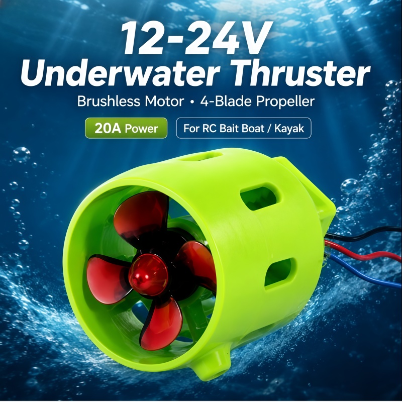 12-24V 20A Brushless Underwate - Trolling Reel reseña y precio