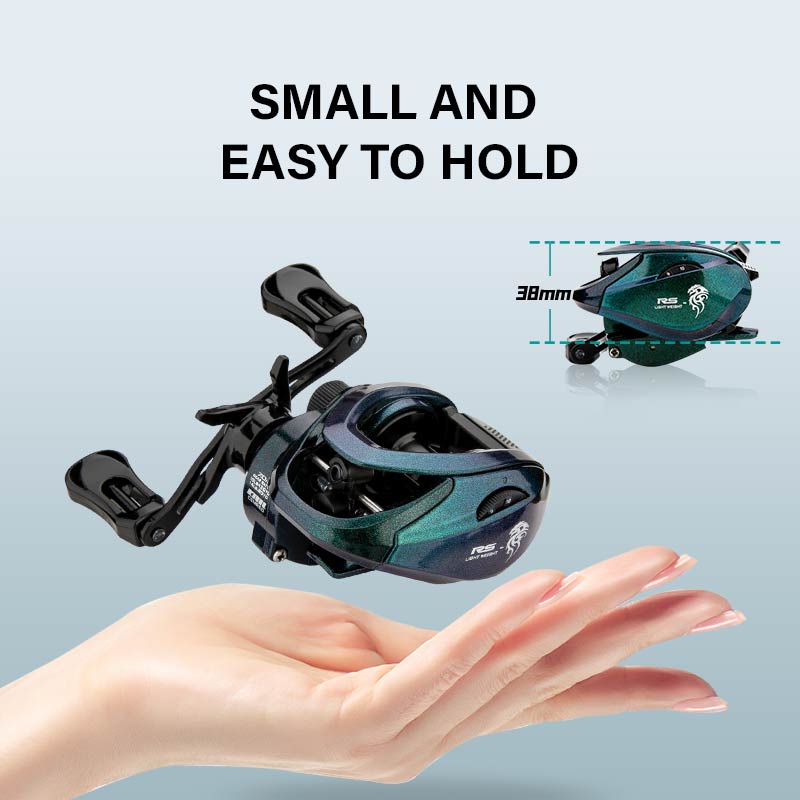 CEMREO Bait Casting Fishing Re - Ice Fishing Reel reseña y precio