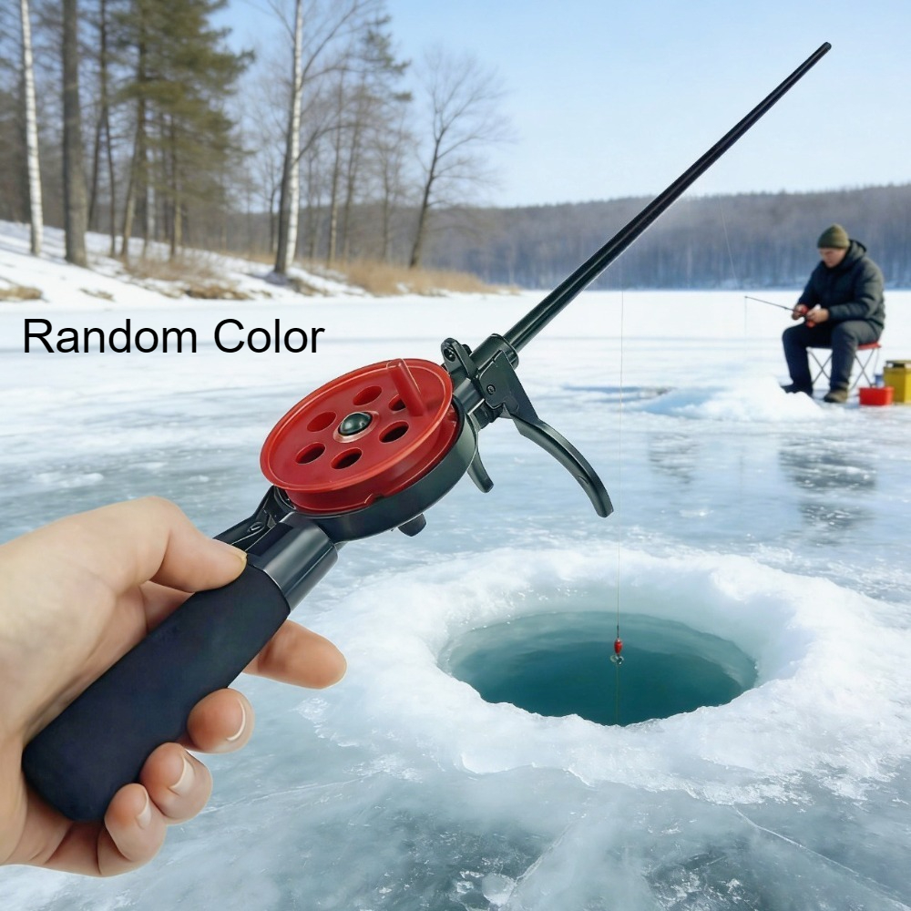 1pc 33.5cm Mini Ice Fishing Ro - Ice Fishing Reel reseña y precio