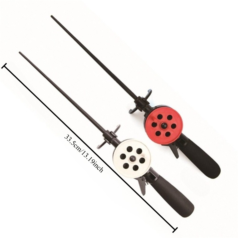 1pc 33.5cm Mini Ice Fishing Ro - Ice Fishing Reel reseña y precio