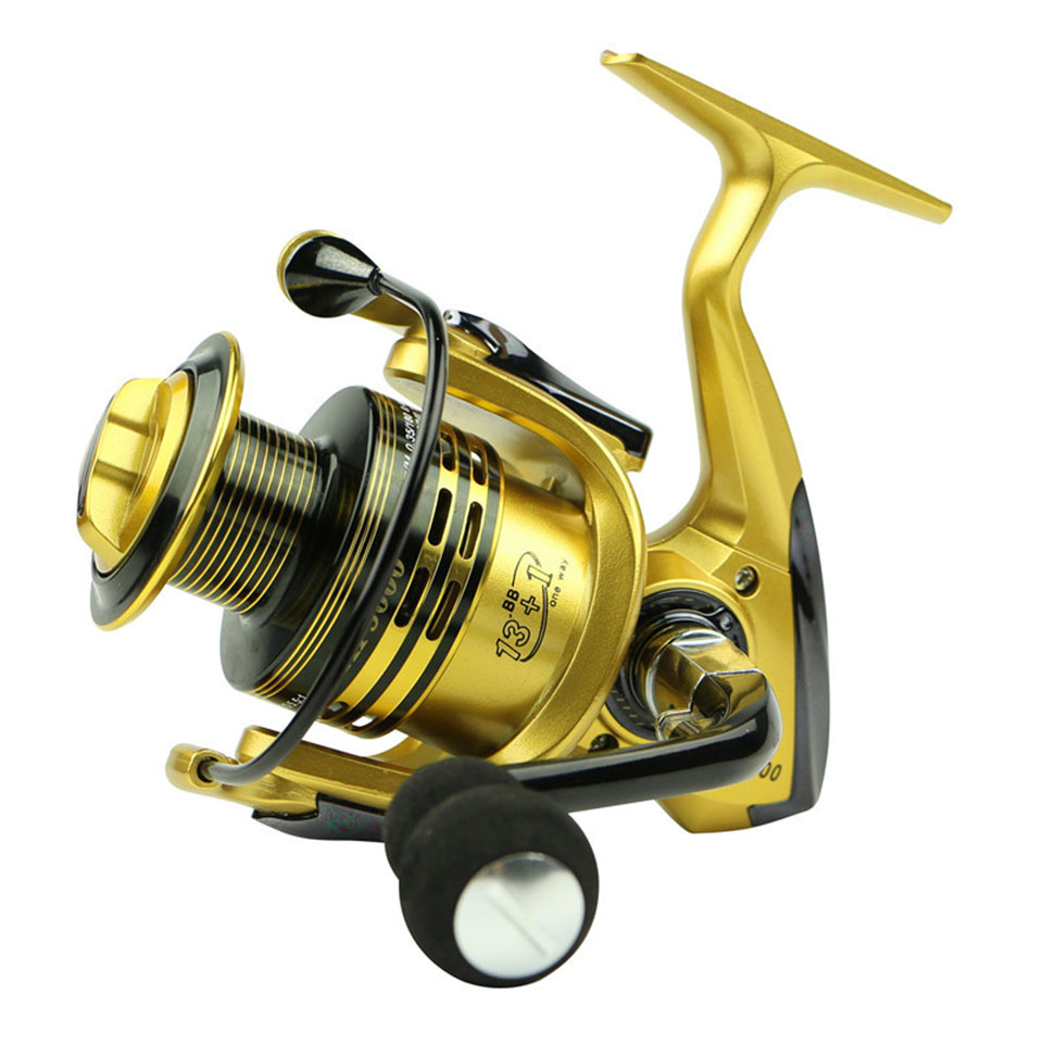 Carp Fishing Reels 13+1BB 5.5: - Surf Reel reseña y precio
