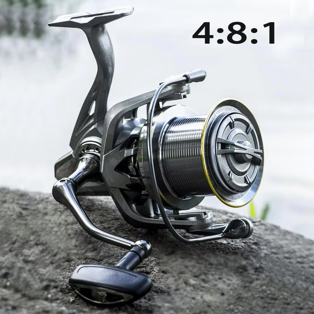 Metal Big Spinning Fishing Ree - Surf Reel reseña y precio