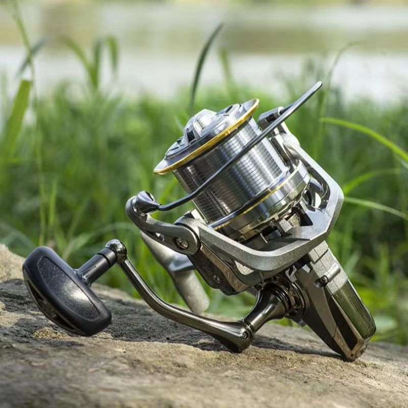 Metal Big Spinning Fishing Ree - Surf Reel reseña y precio