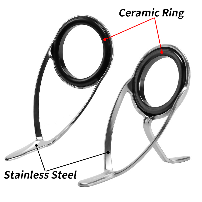 9Pcs Fishing Rod Guides Ring R - Reel Repair Kit reseña y precio