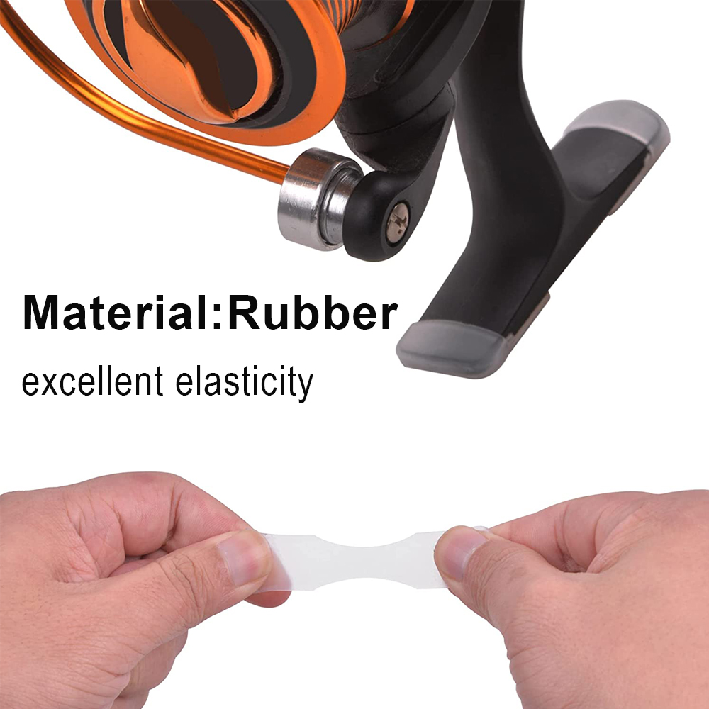 40/100Pcs Rubber Fishing reel  - Trolling Reel reseña y precio