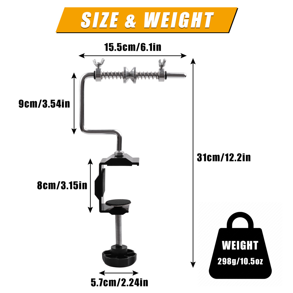 Protable Fishing Line Winder w - Fly Reel reseña y precio