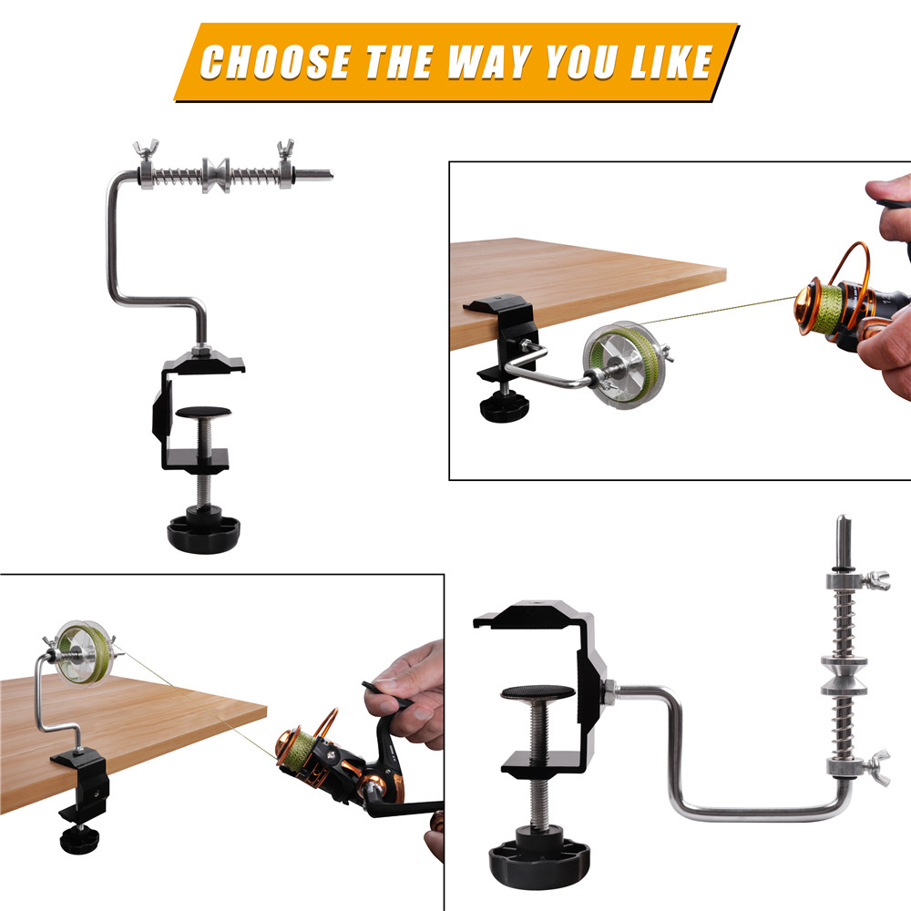 Protable Fishing Line Winder w - Fly Reel reseña y precio