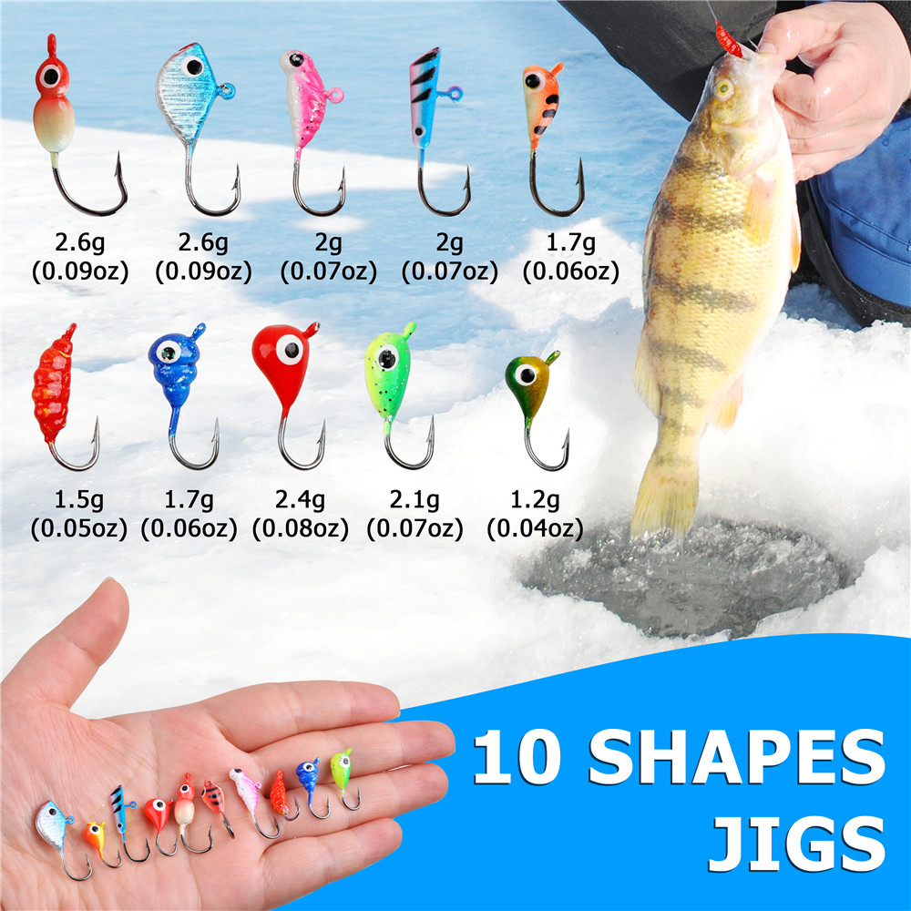 Mini ice fishing rod Combo wit - Ice Fishing Reel reseña y precio